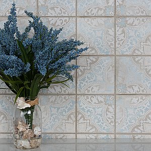 Barcelona Decor Montjuic 5-3/4" x 5-3/4" Porcelain Tile - Sold Per Case of 44 - 10.77 Square Feet