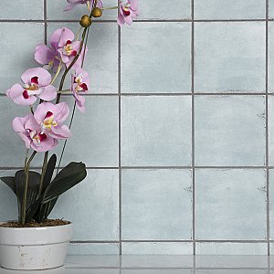 Barcelona Ocean Blue 5-3/4" x 5-3/4" Porcelain Tile - Sold Per Case of 44 - 10.77 Square Feet
