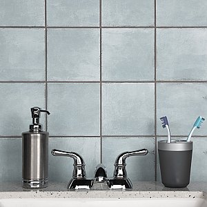 Barcelona Ocean Blue 5-3/4" x 5-3/4" Porcelain Tile - Sold Per Case of 44 - 10.77 Square Feet