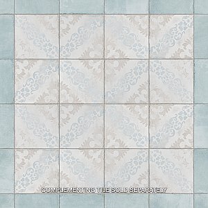 Barcelona Ocean Blue 5-3/4" x 5-3/4" Porcelain Tile - Sold Per Case of 44 - 10.77 Square Feet