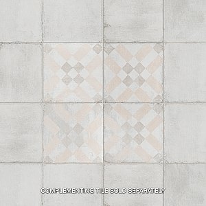 Barcelona White 5-3/4" x 5-3/4" Porcelain Tile - Sold Per Case of 44 - 10.77 Square Feet