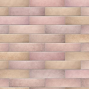 Heritage Rose 2-3/8" x 9-5/8" Porcelain Floor and Wall Tile - 34 Tiles Per Case - 5.78 Square Feet