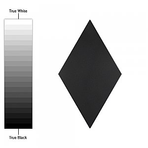 Rhombus Smooth Black 5-1/2" x 9-1/2" Porcelain Floor & Wall Tile - 60 Tiles Per Case - 11.4 Sq. Ft.