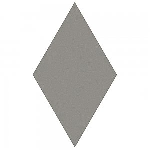 Rhombus Smooth Dark Grey 5-1/2" x 9-1/2" Porcelain Floor & Wall Tile - 60 Tiles Per Case - 11.4 Sq. Ft.