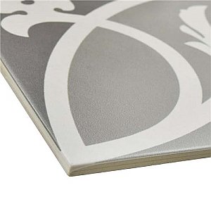 Caprice Liberty Taupe 7-7/8" x 7-7/8" Porcelain Tile - Brown/Tan- Per Case of 25 - 11.46 Square Feet