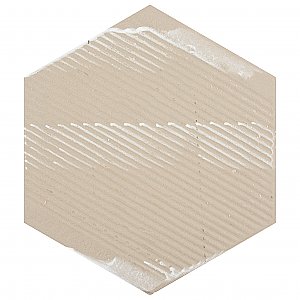 Hexatile Glossy Blanco 7" x 8" Porcelain Wall Tile - Sold Per Case of 25 - 7.67 Square Feet