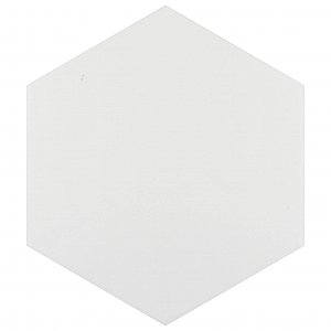 Hexatile Matte Blanco 7" x 8" Porcelain Tile - Sold Per Case of 25 - 7.67 Square Feet