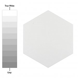 Hexatile Matte Blanco 7" x 8" Porcelain Tile - Sold Per Case of 25 - 7.67 Square Feet