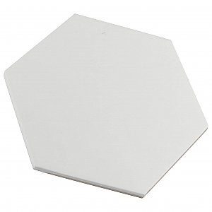 Hexatile Matte Blanco 7" x 8" Porcelain Tile - Sold Per Case of 25 - 7.67 Square Feet