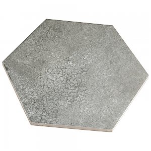Heritage Hex Shadow 7" x 8" Porcelain Floor & Wall Tile - 25 Tiles Per Case - 7.5 Sq. Ft.