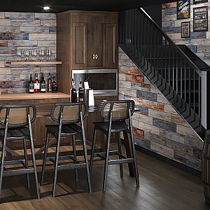 Valor 5-7/8" x 23-5/8" Porcelain Floor and Wall Tile - 15 Tiles Per Case - 15.0 Square Feet