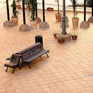 Quarry Natural 12-3/4" x 12-3/4" Ceramic Floor & Wall Quarry Tile - 6 Tiles Per Case - 6.96 Sq. Ft.