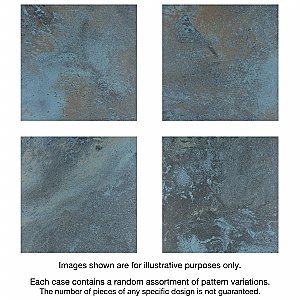 BioTech Ocean Green River Matte 12" x 12" Porcelain Floor & Wall Tile - 11 Tiles Per Case - 11.22 Sq. Ft.