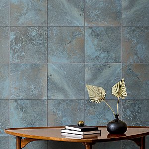 BioTech Ocean Green River Matte 12" x 12" Porcelain Floor & Wall Tile - 11 Tiles Per Case - 11.22 Sq. Ft.