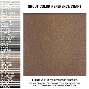 Quarry Flame Brown 5-7/8" x 5-7/8" Ceramic Floor & Wall Bullnose Trim Tile - Sold by the individual piece