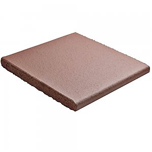 Quarry Red 5-7/8" x 5-7/8" Ceramic Edge 15 Floor & Wall Quarry Tile - 1 Tiles Per Case - Sold Per Piece