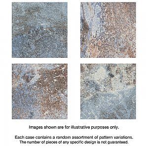 BioTech Ocean Coral Bay Matte 6" x 6" Porcelain Floor & Wall Tile - 32 Tiles Per Case - 8.32 Sq. Ft.