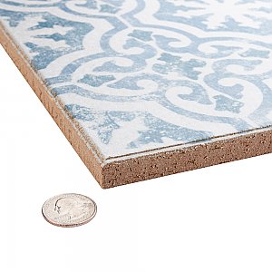 Quarry Alcazar 4 Magnolia 12-3/4" x 12-3/4"Ceramic Floor & Wall Quarry Tile - 1 Tiles Per Case - 1.16 Sq. Ft.