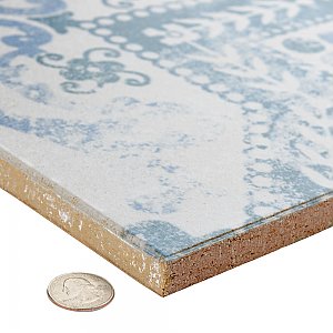 Klinker AlcÃƒÂ¡zar RosetÃƒÂ³n 12-3/4"x 12-3/4" CeramicFloor & Wall Quarry Tile - 1 Tiles Per Case - 1.16 Sq. Ft.