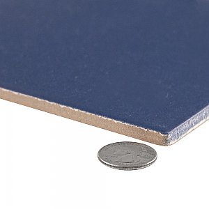 Piscina Brick Matte Cobalto 9-5/8" x 19-1/2" Porcelain Floor and Wall Tile - 8 Tiles Per Case - 10.64 Square Feet