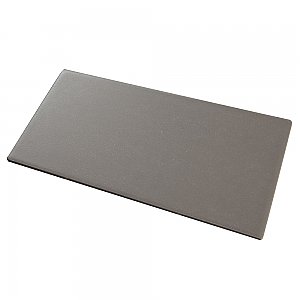 Piscina Brick Matte Dark Grey 9-5/8" x 19-1/2" Porcelain Floor and Wall Tile - 8 Tiles Per Case - 10.64 Square Feet