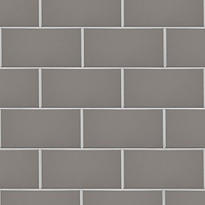 Garden Brick Whisper 2-3/8" x 9-3/4" Porcelain Floor & Wall Tile - 34 Tiles Per Case - 5.78 Square Feet