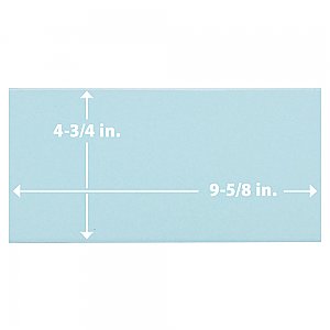 Piscina Brick Glossy Light Blue 4-3/4" x 9-5/8" Porcelain Floor and Wall Tile - 34 Tiles Per Case - 11.22 Square Feet