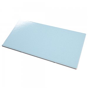 Piscina Brick Glossy Light Blue 4-3/4" x 9-5/8" Porcelain Floor and Wall Tile - 34 Tiles Per Case - 11.22 Square Feet