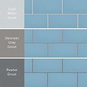 Piscina Brick Matte Blue 4-3/4" x 9-5/8" Porcelain Floor and Wall Tile - 34 Tiles Per Case - 11.22 Square Feet