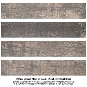 Cava Bobal 6" x 31-1/2" Porcelain Floor & Wall Tile - Sold Per Case of 9 - 12.15 Sq. Ft.