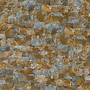 Caldera Vulcano Oxido 12-5/8" x 25-1/8" Porcelain Floor & Wall Tile - 5 Tiles Per Case - 11.2 Square Feet