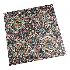 Imagine Tapestry Mandala 19-3/8" x 19-3/8" Porcelain Floor & Wall Tile - Sold Per Case of 4 - 10.56 Sq. Ft.