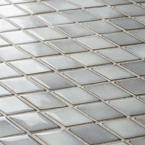 Hudson Kite Grey Eye 10-1/8" x 11-3/4" Porcelain Mosaic Tile -10 Sheets Per Case -8.56 Sq. Ft.