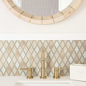 Hudson Kite Truffle 10-1/8" x 11-3/4" Porcelain Mosaic Tile -10 Sheets Per Case -8.56 Sq. Ft.