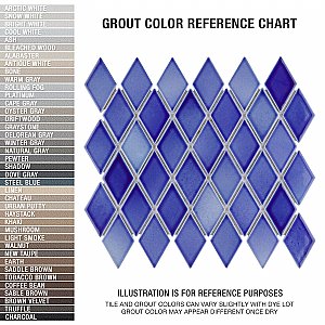 Hudson Kite Niagara 10-1/8" x 11-3/4" Porcelain Mosaic Tile -10 Sheets Per Case -8.56 Sq. Ft.