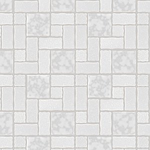 Academy White 11-7/8" x 11-7/8" Porcelain Mosaic Tile -10 Sheets Per Case -10 Sq. Ft.
