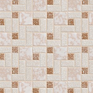 Academy Beige 11-7/8" x 11-7/8" Porcelain Mosaic Tile -10 Sheets Per Case -10 Sq. Ft.