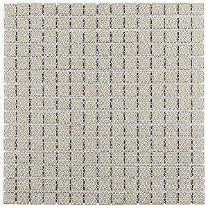 Hudson Edge Caffe 12-1/4" x 12-1/4" Porcelain Mosaic Tile -10 Sheets Per Case -10.6 Sq. Ft.