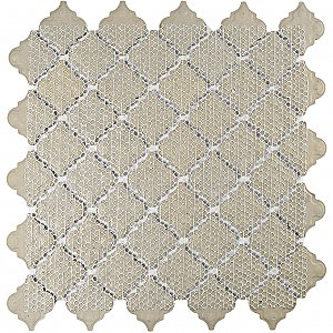 Hudson Tangier Cashmere Blue 12-3/8" x 12-3/8" Porcelain Mosaic Tile -10 Sheets Per Case -11 Sq. Ft.