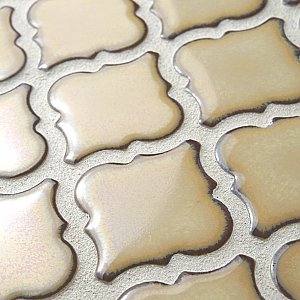 Hudson Tangier Caffe 12-3/8" x 12-3/8" Porcelain Mosaic Tile -10 Sheets Per Case -11 Sq. Ft.