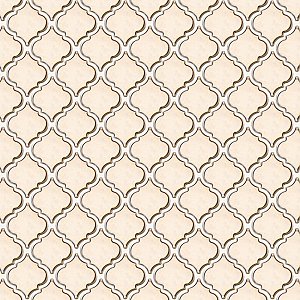 Hudson Tangier Gold 12-3/8" x 12-3/8" Porcelain Mosaic Tile - 10 Tiles Per Case - 11.0 Square Feet