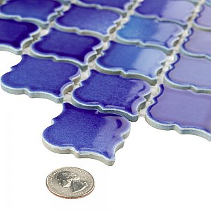 Hudson Tangier Niagara 12-3/8" x 12-3/8" Porcelain Mosaic Tile -10 Sheets Per Case -11 Sq. Ft.