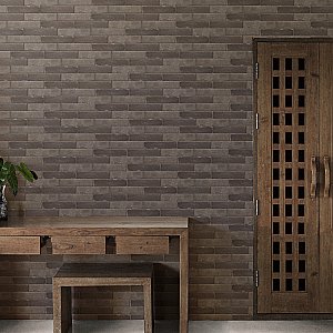 Brickyard Olive 3" x 12" Porcelain Floor & Wall Tile - 48 Tiles Per Case - 12.48 Sq. Ft.