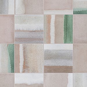 Matter Canvas Taupe Green 6" x 6" Porcelain Floor & Wall Tile - Per Case of 25 - 6.50 Sq. Ft.