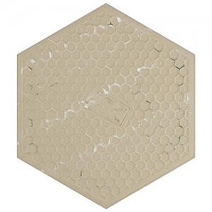 Matter Hex Blue 7-7/8"x9" Porcelain F/W Tile - Per Case of 10 - 3.80 Sq. Ft