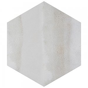 Matter Canvas Hex Bone Blue 7-7/8" x 9" Porcelain Floor & Wall Tile - Per Case of 10 - 3.80 Sq. Ft.
