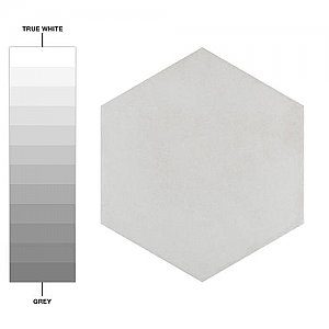 Matter Hex Bone 7-7/8"x9" Porcelain F/W Tile - Per Case of 10 - 3.80 Sq. Ft