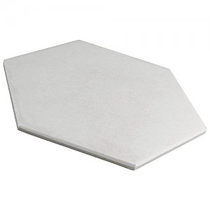 Matter Hex Bone 7-7/8"x9" Porcelain F/W Tile - Per Case of 10 - 3.80 Sq. Ft