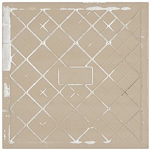 Compass Star White Stone 8" x 8" Porcelain Tile - Per Case of 25 Tile - 11.50 Sq. Ft. Per Case
