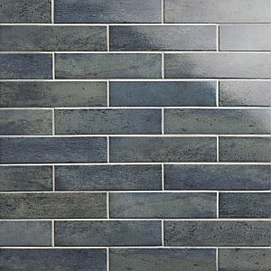 Capri Brick Indigo 3" x 10" Porcelain Floor & Wall Tile -27 Tiles Per Case - 5.13 Sq. Ft.